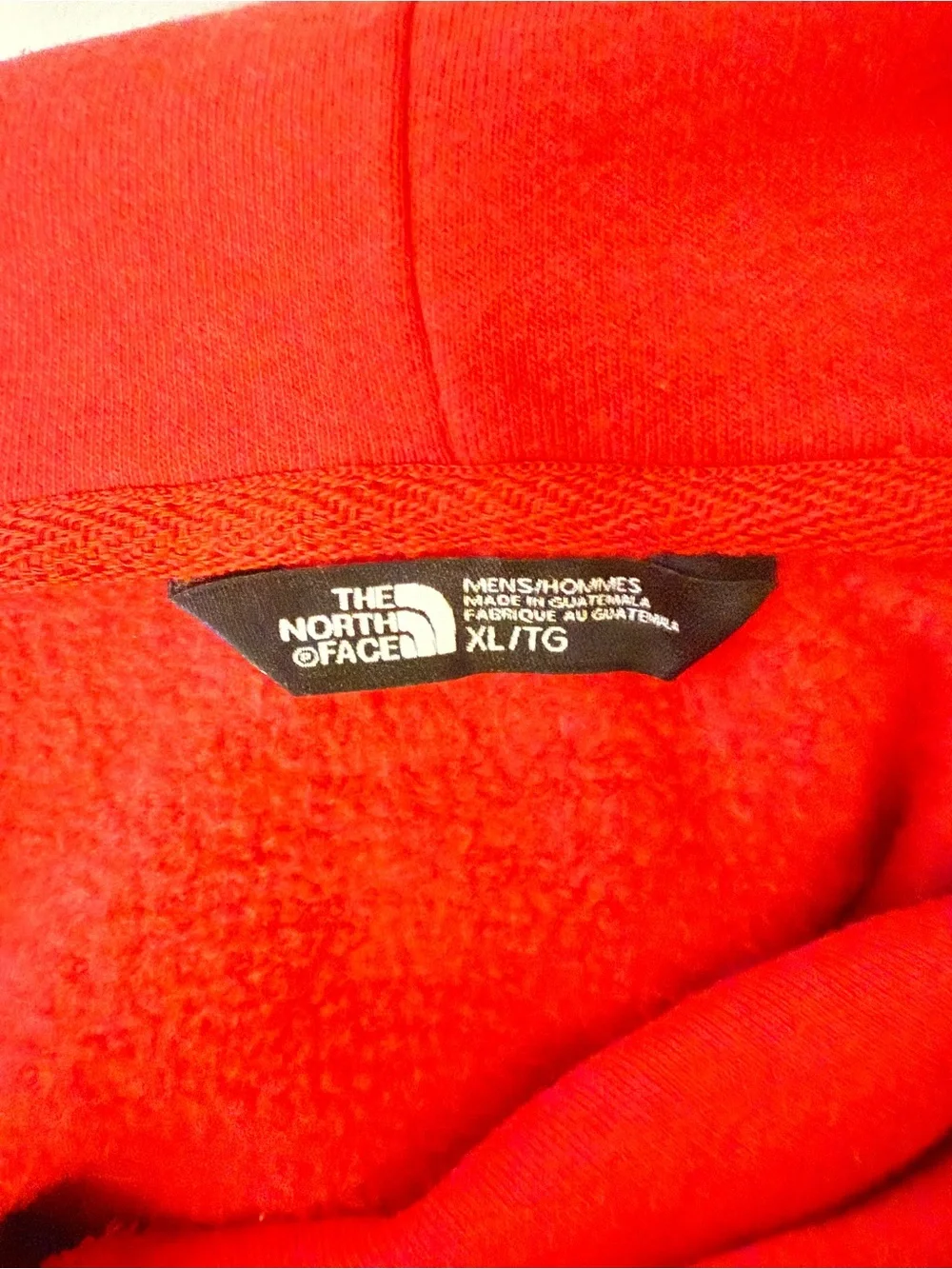 The North Face Men’s Red Hoodie Size XL